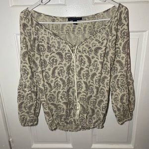 American Eagle Outfitters Small long sleeve blouse